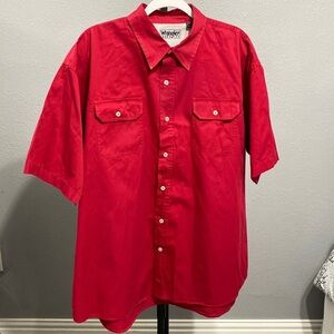 Wrangler Hero button down.  2XL